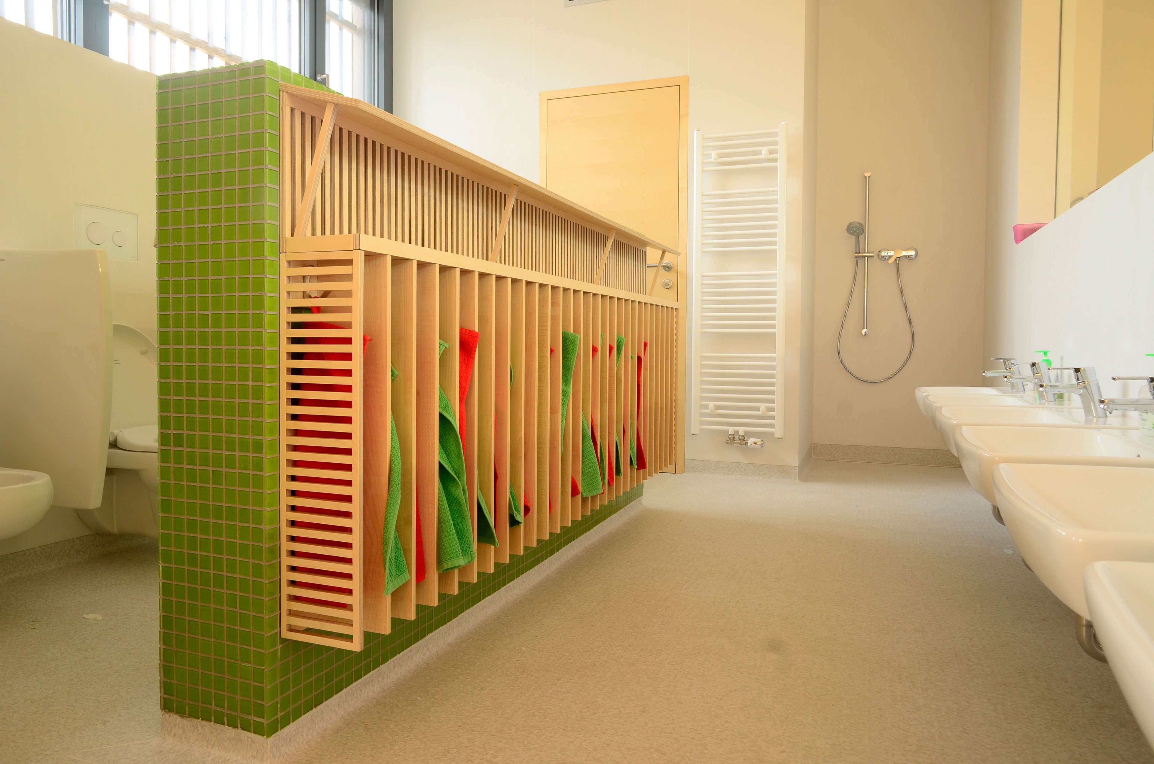 Koupelny hříbci mateřská škola Praha 