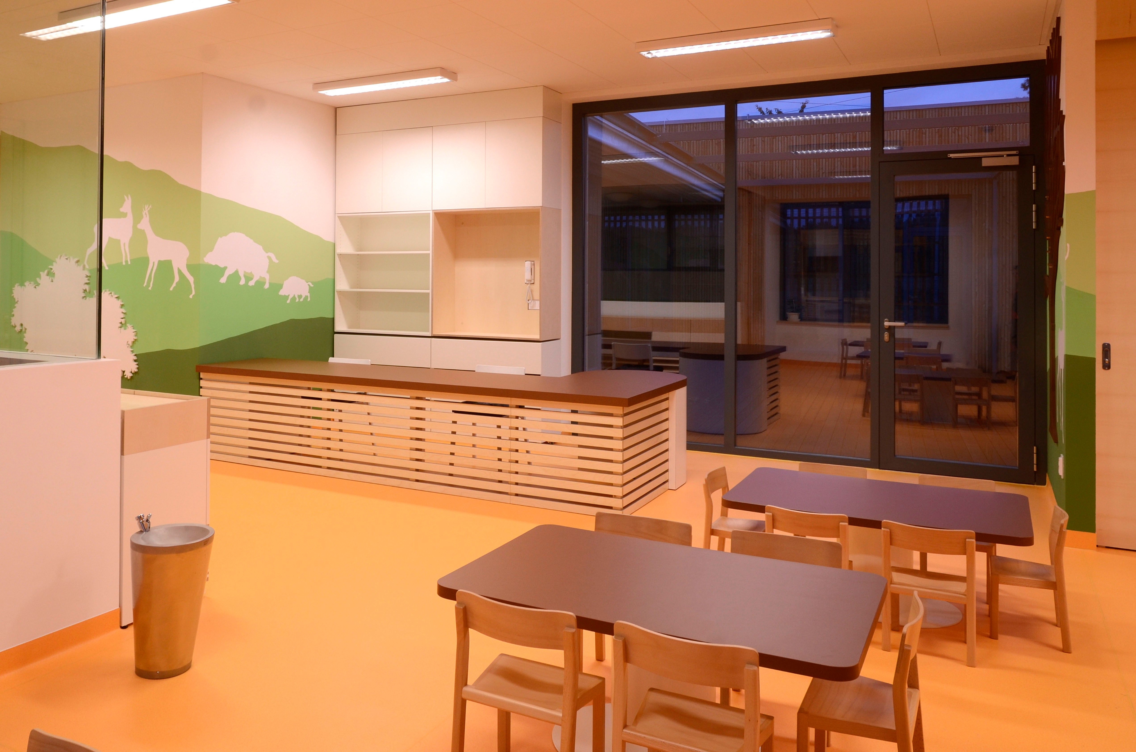 Třída hříbci Praha vybavena školním nábytkem ViVA school 