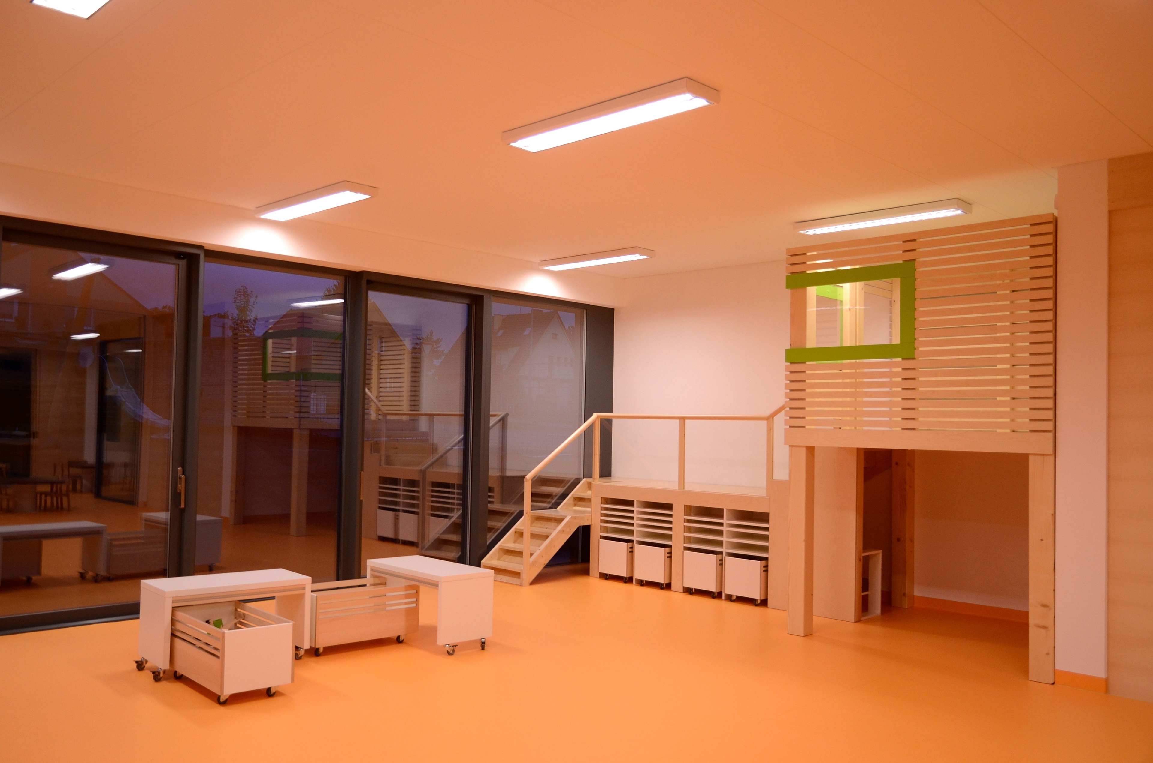 Třída hříbci Praha vybavena školním nábytkem ViVA school 